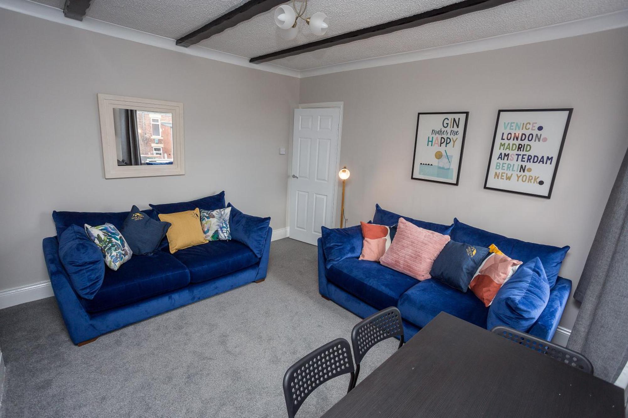 The Avenue-3 Bed Sleeps 6 Great For Contractors Villa Gateshead Exterior foto