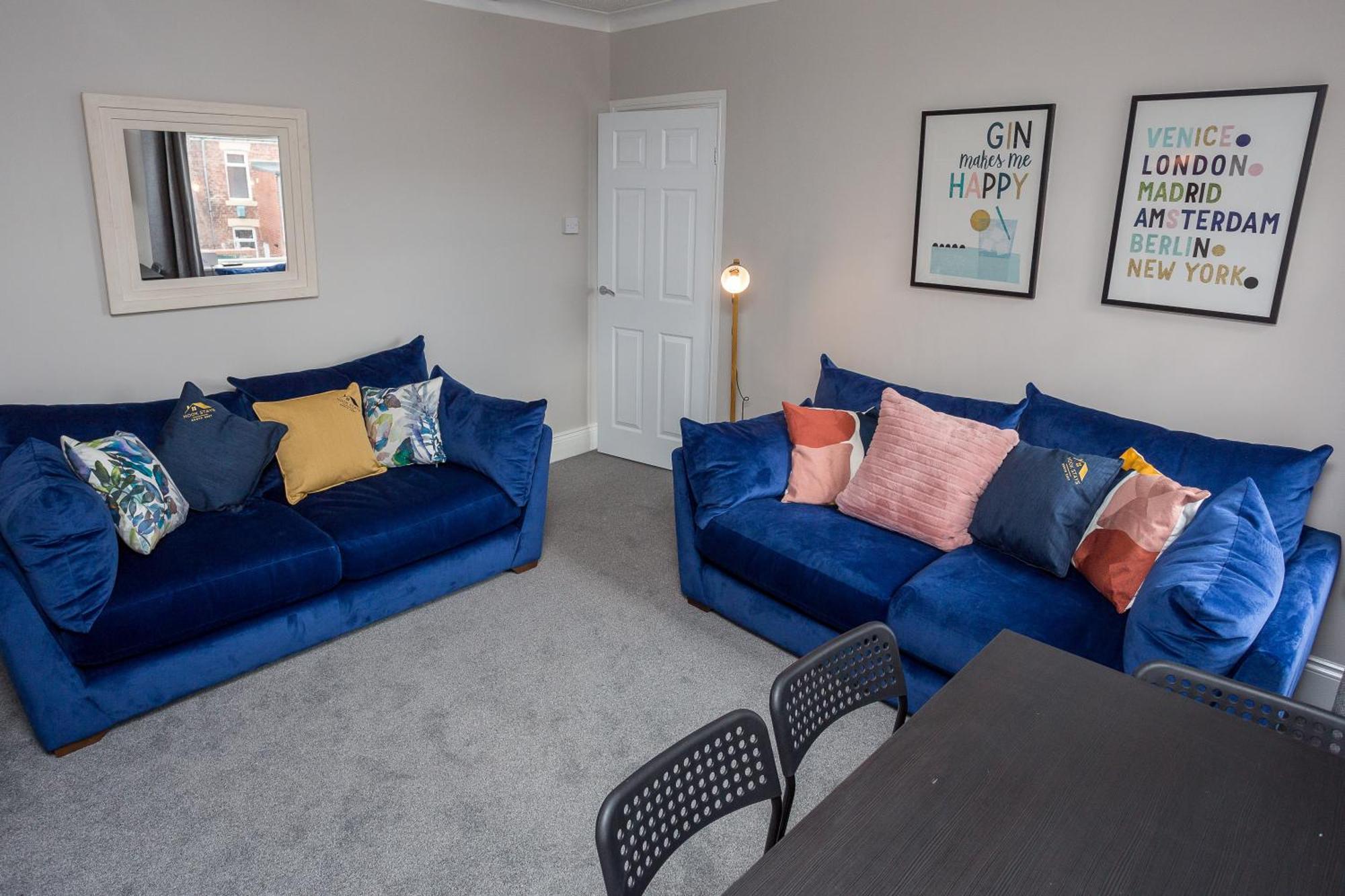 The Avenue-3 Bed Sleeps 6 Great For Contractors Villa Gateshead Exterior foto