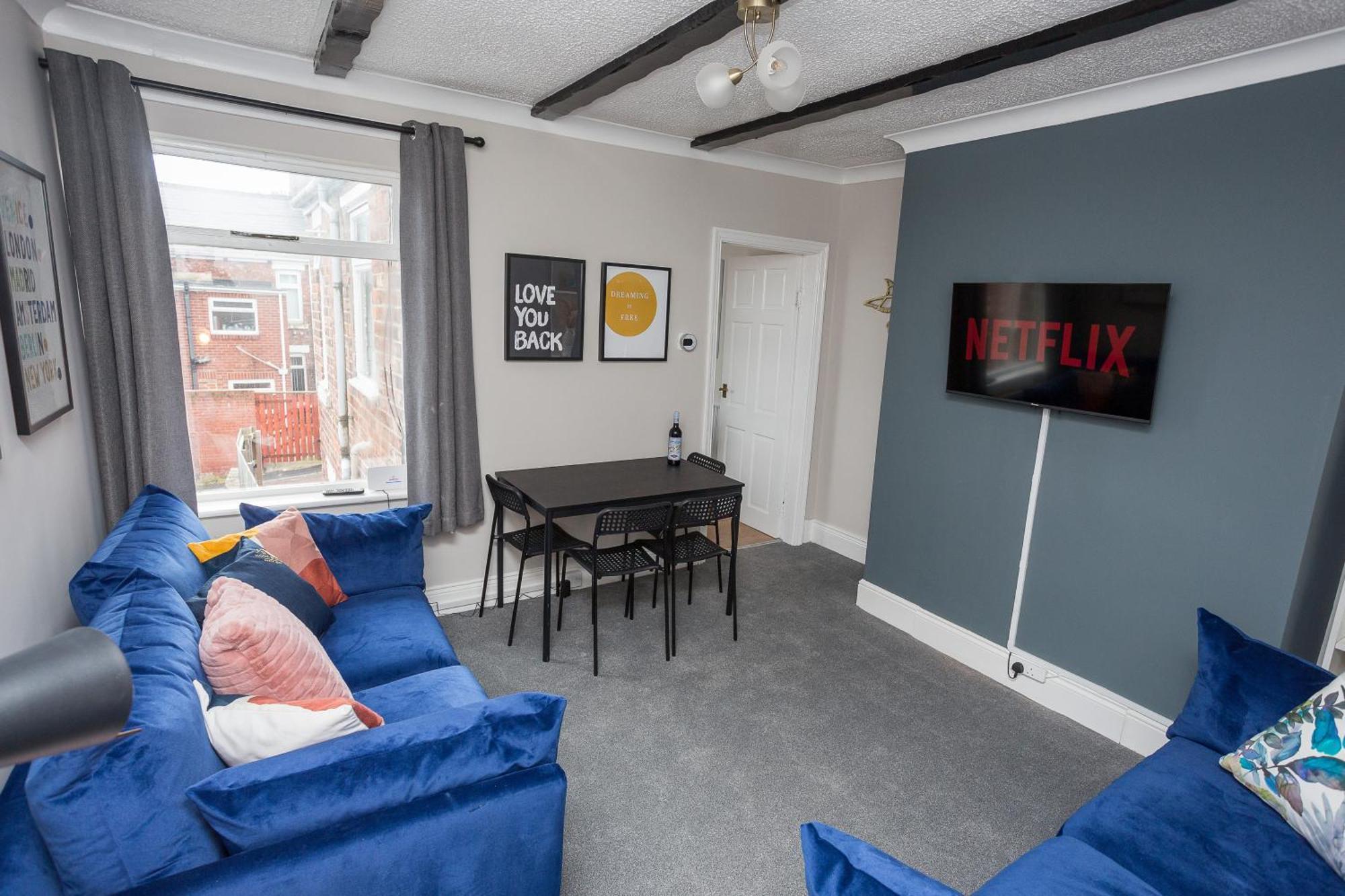 The Avenue-3 Bed Sleeps 6 Great For Contractors Villa Gateshead Exterior foto